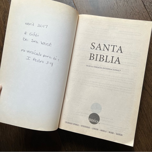 Santa Biblia Bible NVI / NIV - Picture 6 of 7